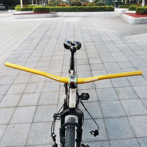 مقود الدراجة الجبلية UPANBIKE MTB مقود الدراجة φ31.8 مم 720 مم/780 مم شريط رفع لـ MTB، BMX، دراجة الطريق، الدراجة الجبلية (780 مم، ذهبي) in Kuwait