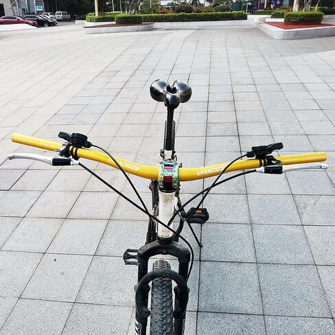 مقود الدراجة الجبلية UPANBIKE MTB مقود الدراجة φ31.8 مم 720 مم/780 مم شريط رفع لـ MTB، BMX، دراجة الطريق، الدراجة الجبلية (780 مم، ذهبي) in Kuwait