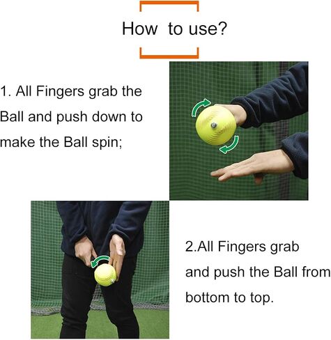 Finger Strength Trainer, Pitcher Finger Strength and Skill aids, Stability Pitching Tools,Finger Power and Flexibility Training Equipment for Coaches/Beginners/Pitcher in Kuwait