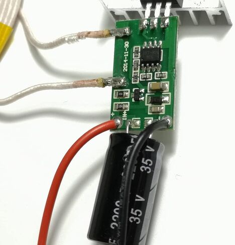 Taidacent 12V 3A وحدات ملف حثي لاسلكية عالية الطاقة لمسافات طويلة، ملف شحن لاسلكي، جهاز إرسال لاسلكي وملف Reveiver، وحدة إمداد طاقة للشحن اللاسلكي in Saudi Arabia