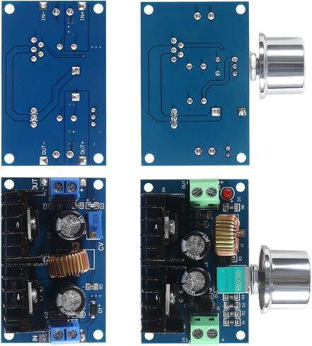 XH-M401 XL4016E1 8A 200 واط PWM قابل للتعديل 4-40 فولت إلى 1.25-36 فولت تيار مستمر تنحى محول فرق الجهد وحدة الطاقة (مجموعة 1 + 1 قطعة) in Saudi Arabia