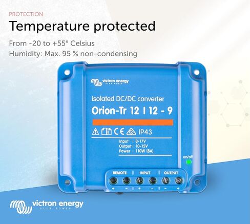 Victron Energy Orion-Tr IP43 12/12-Volt 9 amp 110-Watt Isolated DC-DC Converter in Saudi Arabia