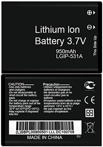 استبدال بطارية LG LGIP-531A لهواتف LG Feacher Flip in Kuwait