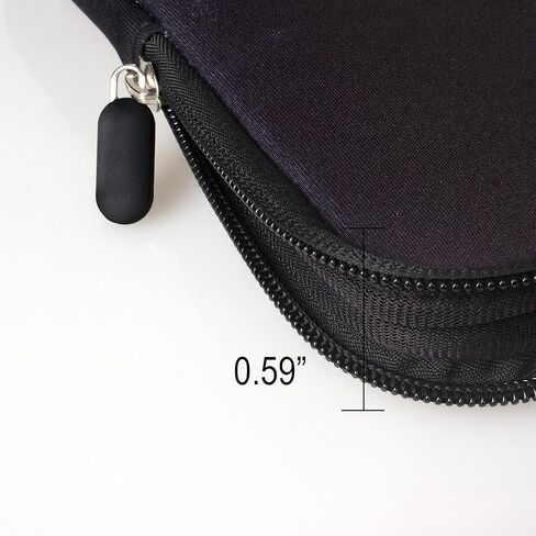 حقيبة حمل للكمبيوتر المحمول مقاس 12 بوصة من BRILA - حقيبة حمل ناعمة من النيوبرين مقاومة للماء مع مقبض لأجهزة الكمبيوتر المحمول 10.6 11 11.6 12 12.2 بوصة Apple/Macbook/Asus/Acer/Samsung/DELL/HP/Lenovo/Sony/RCA in Kuwait