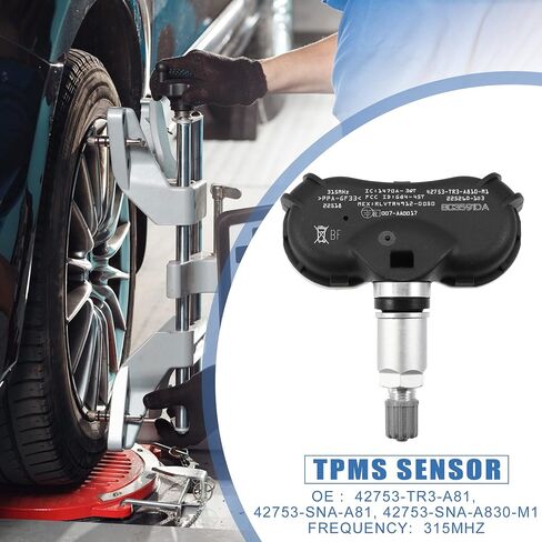 X AUTOHAUX 4Pcs 42753-TR3-A81 42753-SNA-A81 42753-SNA-A830-M1 Tire Pressure Monitoring System Sensor TPMS Sensor 315MHz for Honda Civic 2008-2013 in Saudi Arabia