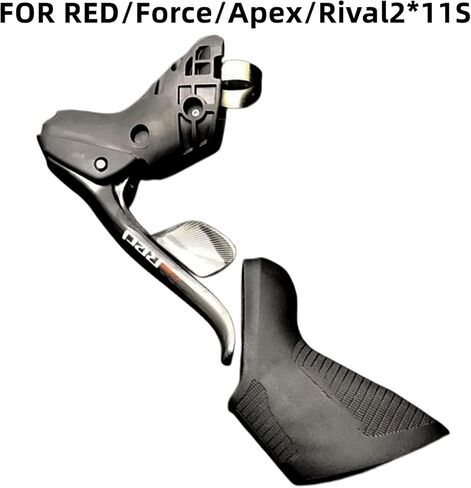 أغطية غطاء محرك السيارة لـ Sram RED Force Rival 11S أغطية فرامل الطريق للدراجات من السيليكون، زوج واحد أسود in Kuwait