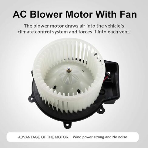A/C Heater Blower Motor w/Fan Cage for Mercedes-Benz C230 C240 C280 C350 C55 CL65 AMG CLK350 CLK320 CLK63 AMG - Replaces PM9299 9159591 MB3126100, REPM192002, 340-58003-000, 700190 in Saudi Arabia