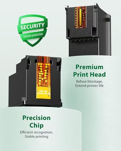 خراطيش حبر سوداء 962XL متوافقة مع طابعات HP 962 بالحبر الأسود عالية الإنتاجية مع طابعات HP OfficeJet Pro 9020 9018 9010 9012 9015e 9025e 9019 (عبوتان) in Kuwait