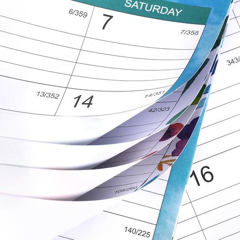 تقويم حائط 2024-2025 - تقويم حائط 2024-2025 من يوليو 2024 إلى ديسمبر 2025، 11.57 بوصة × 14.72 بوصة مع تاريخ جوليان، ورق سميك، غلاف مزدوج السلك in Kuwait