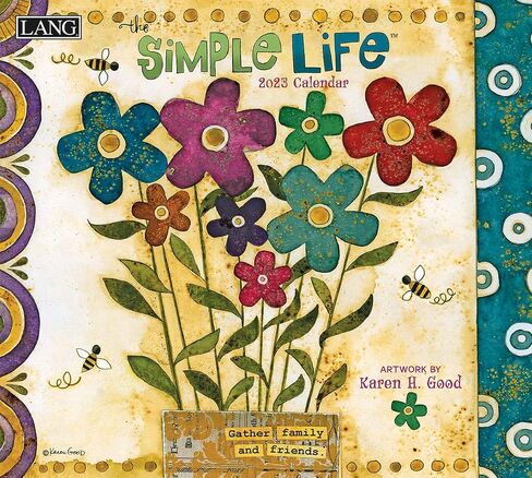 LANG Simple Life 2024 تقويم الحائط (24991001879) متعدد in Saudi Arabia