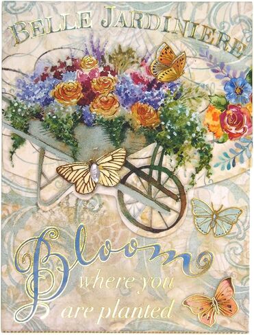 Punch Studio Gardening Blooms Pocket Notepad (46570), Multicolor in Saudi Arabia
