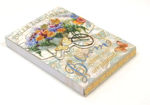 Punch Studio Gardening Blooms Pocket Notepad (46570), Multicolor in Saudi Arabia
