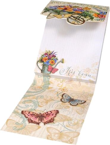 Punch Studio Gardening Blooms Pocket Notepad (46570), Multicolor in Saudi Arabia