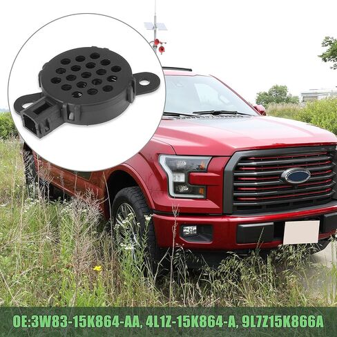 X AUTOHAUX Car Rear Park Assist Warning Buzzer for Ford F250 F350 F450 F550 Duty for Jaguar for Lincoln 3W83-15K864-AA 4L1Z-15K864-A 9L7Z15K866A in Kuwait