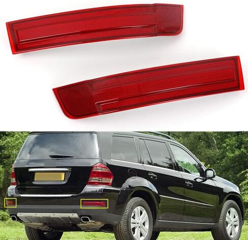 عاكس المصد الخلفي للباب لبنز GL class (X164) 2006-2012 GL320 GL450 GL550 استبدال #1648201174 + 1648201274 in Kuwait