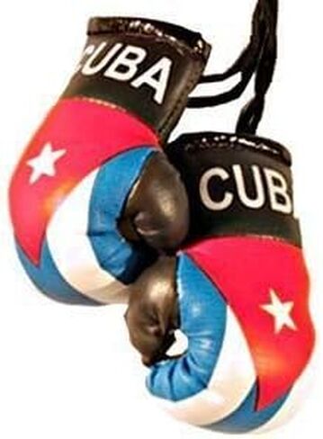 CUBA FLAG "MINI BOXING GLOVES" in Kuwait
