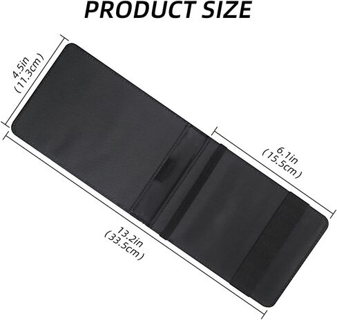 Scott Edward Golf Scorecard Cover Leather Scorecard Holder Statistic and Score Tracking Waterproof Soft Thick Umpire Lineup Card Holder in Saudi Arabia