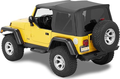 Bestop 5460115 Black Denim Supertop NX for 1988-1995 Wrangler, Large in Kuwait