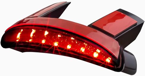 مجموعة إضاءة خلفية LED 8900TL-C من Eagle Lights لموديلات Harley Davidson Sportster - شفافة in Saudi Arabia