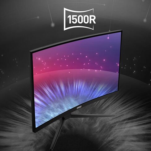 ام اس اي G2422C، شاشة ألعاب منحنية 24 بوصة، 1920 × 1080 (FHD)، VA، 1 مللي ثانية، 170 هرتز، FreeSync Premium، HDMI، منفذ DP، إمالة in Kuwait