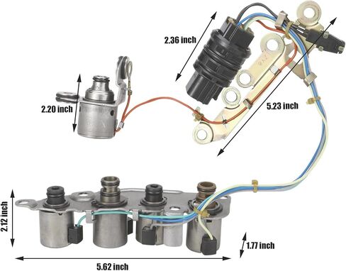 31940-85X0B 31940-85X01 مجموعة صمامات الملف اللولبي لناقل الحركة المتوافقة مع نيسان إنفينيتي in Saudi Arabia