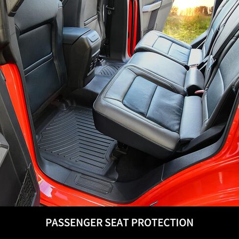 OEDRO Floor Mats for 2021-2024 Jeep Wrangler 4XE Hybrid 4-Door, Black TPE All Weather Guard Includes Front & Rear Full Set Liners in Kuwait