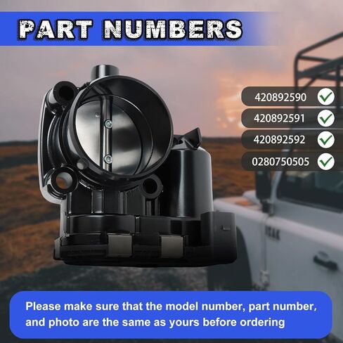 جسم الخانق 420892591 لـ RXP RXT GTX GTS GTR GTI زورق ATV تشالنجر ويك المحدودة OE استبدال 420892590 420892592 0280750505 in Saudi Arabia