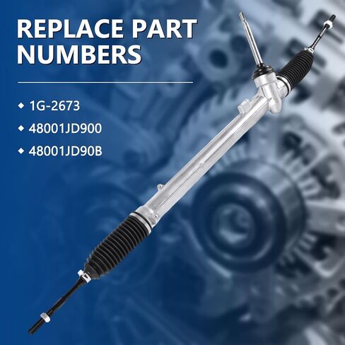 1G-2673 Power Steering Rack Pinion Assembly Fits for 2008-2013 Rogue SL Sport Utility 4-Door 2.5L, Replace OE 1G-2673 48001JD900 in Saudi Arabia