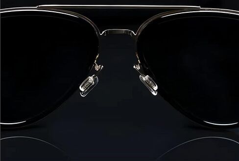 وسادات أنف للنظارات الشمسية، 5 أزواج من نظارات الأنف من BEHLINE، قطعة أنف مستطيلة من السيليكون الناعم، مجموعات إصلاح أجزاء الأنف لمعظم إطارات النظارات (11 مم، شفاف) in Kuwait