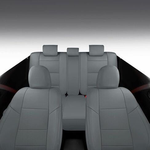 Faux Leather Seat Cover Set for Toyota RAV4 2020-2023 XLE LE XLE Premium Limited Base SUV, Breathable and Water-Resistant, Include Seat Covers for Front and Rear Seats (Beige) in Saudi Arabia