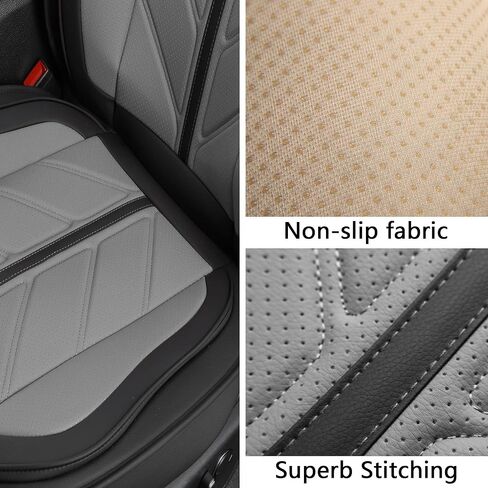 أغطية مقاعد بيك اب متوافقة مع تشيفي سيلفرادو 1500 جي إم سي سييرا 2007-2023 مخصصة متوافقة مع أغطية مقاعد شيفروليه سيلفرادو 1500 المصنوعة من الجلد الصناعي in Kuwait