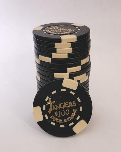 Tangiers Hotel & Casino Poker Chips, “Casino" Movie Replica Prop Chips, Available in 6 Colors/Denominations (Black $100) in Saudi Arabia