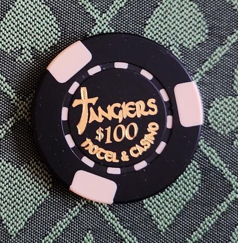 Tangiers Hotel & Casino Poker Chips, “Casino" Movie Replica Prop Chips, Available in 6 Colors/Denominations (Black $100) in Saudi Arabia