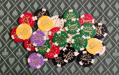 Tangiers Hotel & Casino Poker Chips, “Casino" Movie Replica Prop Chips, Available in 6 Colors/Denominations (Black $100) in Saudi Arabia