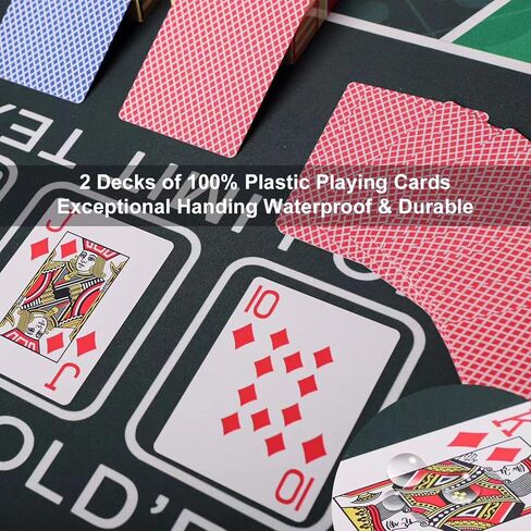 رقائق لعبة البوكر الطينية لتكساس هولدم، مجموعة شرائح 500 قطعة 14 جرام مع حقيبة حمل ABS، مجموعتان من البطاقات، 5 نرد، 3 أزرار، رقائق مرقمة in Kuwait