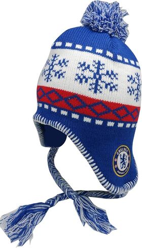 Compatible with Chelsea Officially Licensed Soccer Beanie 10 Blue in Kuwait