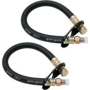 HON1010 10 mm Engine Drain Oil Changing Hose 14" Length Oil Drain Aid Tool Compatible With Hon-da GX100, GX120, GX160（Black） (1 PCS)