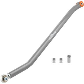 maXpeedingrods Adjustable 0-3" Track Bar for Dodge Ram 2500 3500 2003-2013, Front Track Tod with Poly Bushing & Heim Joint, Gray