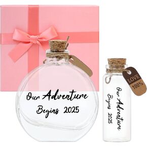 Honeymoon Sand Keepsake Jar 2025, Engagement Gift, Wedding Gift, Bridal Shower Gift, Romantic Honeymoon Gifts for Newlywed Couple(Equipped with a gift box) in Kuwait
