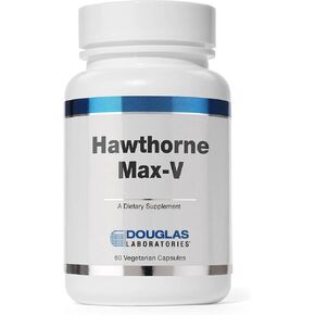 Douglas Laboratories Hawthorne Max-V | Standardized Hawthorne Berry Extract for Circulatory Support | 60 Capsules