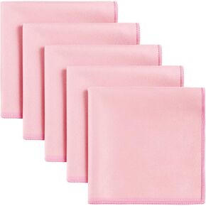 Handkerchiefs for Men Sweat Absorbing Handkerchiefs Sport Microfiber Hankies Quick-Dry Towels for Sport Hands Face Body 5PCS