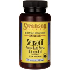 Swanson UL SENSORIL ASHWAGANDHA 125MG 120CAP