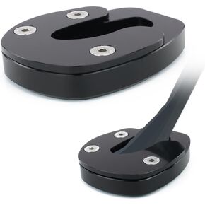 Xitomer Motorcycle Kickstand Pate Pad, Fit for Ninja ZX-14R 2024 2023 2022 2021 2020 ZX-14R 2012-2024 / Ninja ZX-14 2008-2011, Kickstand Shoes Kickstand Side Stand Enlarger Extension