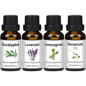 Essential Oils Set-15 Scents for Diffuser, Air Freshening,Aromatherapy,Massage, Candle&Soap Making, Laundry