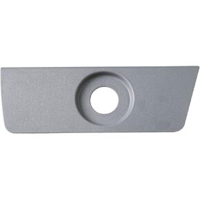 Compatible with 2011-2014 Ford F150 Manual Lumbar Seat Switch Housing Panel Trim Bezel Gray (Driver Left Side)