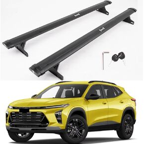 Upgraded Lockable Cargo Racks for 2023 2024 2025 Chevrolet Chevy Trax Roof Rack Cross Bars Rail Luggage Carrier Accessories