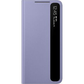 Samsung Galaxy S21 Case, S-View Flip Cover - Violet (US Version) in Kuwait