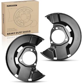 A-Premium Front Driver and Passenger Side Brake Dust Shield Compatible with Select Chevrolet and Buick Models - Cruze 2014-2015, Verano 2012-2017, Volt 2011-2015, 2-PC Set