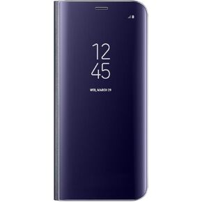 Samsung Galaxy S8 S-View Flip Cover with Kickstand, Black in Saudi Arabia
