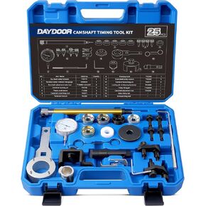 Daydoor عمود الحدبات العمود المهملات العمود المرفقي أدوات توقيت المحرك ، 21 PCS متوافق مع Audi VW VAG 2006-2018 EA888 1.8 2.0 TSI TFSI T10355 T10060A T10352 T10368 T40011 T40196 T40268 in Kuwait